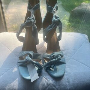 New York & Company Light Blue Heels